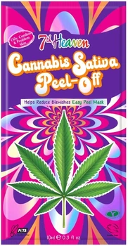 Маска-пленка для лица с маслом конопли - 7th Heaven Cannabis Sativa Peel-Off Mask 10ml (776656-17964)