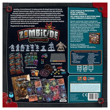 Dodatek do gry planszowej Portal Games Zombicide: Najeźdźca -Tajne Oper (5902560383003)