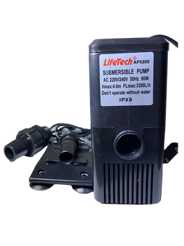 Помпа водяна багатофункціональна Jebo Lifetech 90 Вт/Н=4,0м/3200л/год