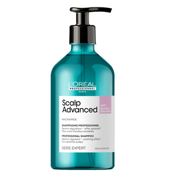 Шампунь для волосся L'Oreal Serie Expert Scalp Advanced Shampoo заспокоюючий шкіру голови 500 мл (3474637090494)