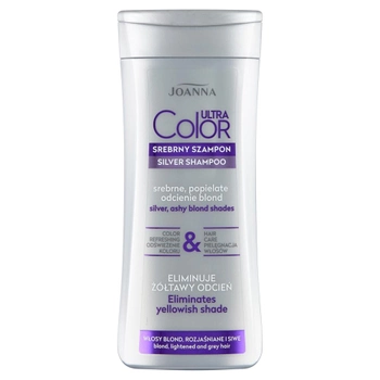 Шампунь для волосся Joanna Ultra Color сріблясто-попелястий блонд 200 мл (5901018020620)