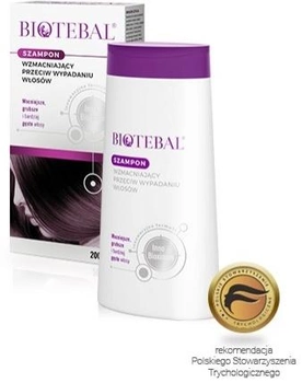 Szampon do włosów Biotebal przeciw wypadaniu włosów wzmacniający 200 ml (5903060608344)