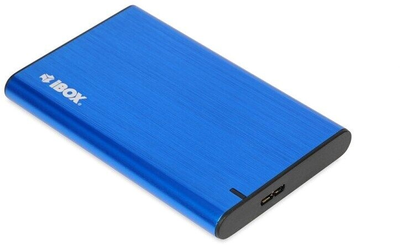 Kieszeń zewnętrzna iBOX HD-05 do HDD 2.5" SATA USB 3.1 Blue (ieuhdd5bl)