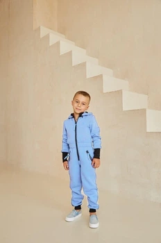Дитячий комбінезон для хлопчиків MOONSUIT 98 Neptune Blue (ch_00005)