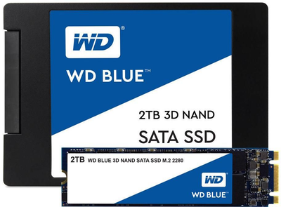 Накопичувач SSD WD 2.5" 250GB SATA Blue