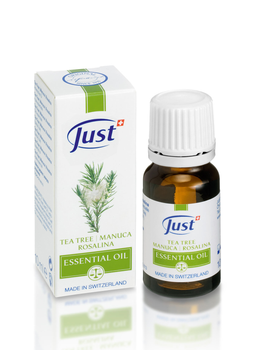 Эфирное масло JUST ЧАЙНОЕ ДЕРЕВО/РОЗАЛИНА/TEA TREE 10 мл защита от вирусов, грибков и бактерий (0813)