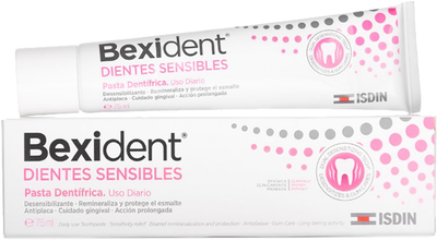 Зубная паста Isdin Bexident Sensitive Toothpaste Toothpaste 75 мл (8470001640208)