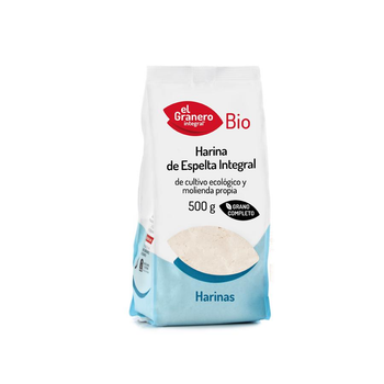 Mąka orkiszowa El Granero Pełnoziarniste Bio 500 g (8422584048155)