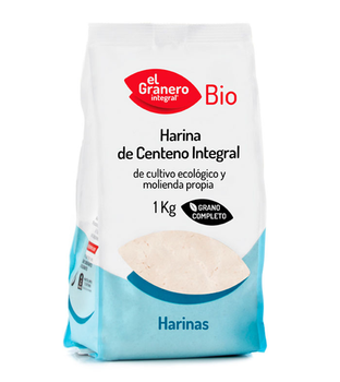 Mąka żytnia El Granero Pełnoziarniste Bio 1 kg (8422584048735)