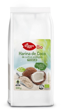 Mąka kokosowa El Granero Bio 500 g (8422584044027)