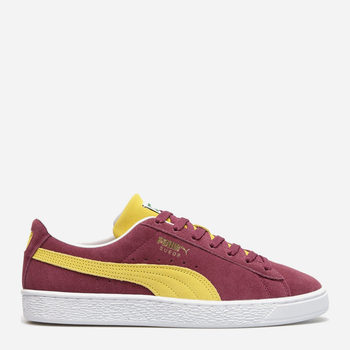 Tenisówki męskie skórzane do kostki Puma Suede Classic XXI 37491538 43 (9UK) Bordowe (4064536391533)