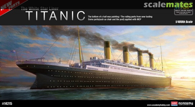 Модель з фанери Academy корабель RMS Titanic White Star Liner 1:400 (8809258927259)