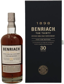 Віскі Benriach 30 років у подарунковій упаковці 0.7 л 46% (5060716140044)