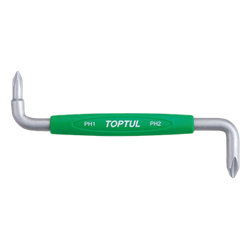 Вороток-отвертка Toptul S-обр PH1 x PH2 (FBKA0102)