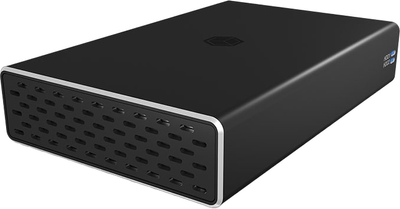 Kieszeń zewnętrzna Icy Box IB-RD2253-C31 do 2x HDD 2.5" SATA USB 3.2 Gen 2 Black (IB-RD2253-C31)