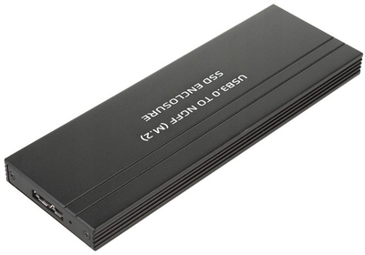 Зовнішня кишеня Maclean MCE582 для M.2 SDD NGFF USB 3.0 Black (5902211121800)