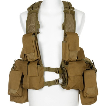 Жилет розвантажувальний MFH Tactical Vest Койот