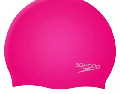 Шапка для плавания Speedo MOULDED SILC CAP JU Розовый Дет OSFM 8-70990F290
