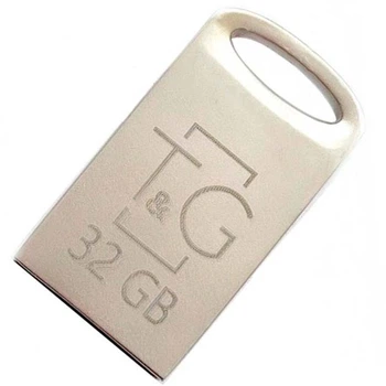 Флеш пам'ять TG 32GB USB2.0 універсальний T&G Metal 105 накопичувач/флешка Сталевий