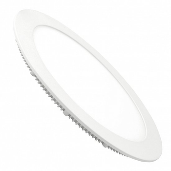 Встраиваемый LED светильник 12W 960lm 4000K ⌀167 IP20 Белый [4260410480779] LED-DLR-12/4 EUROLAMP