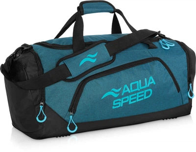 Cумка Aqua Speed Duffel bag L 60152 Бирюзовый 55x26x30см (141-27)