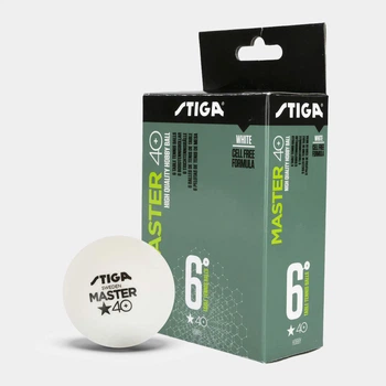 Мячи для настольного тенниса Stiga Master 40+ White 6-шт 1111-24