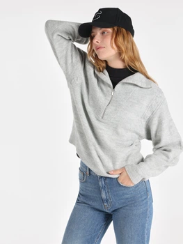 Джемпер женский Colin's CL1065983-LGM S Light Grey Melange (8683197925572)