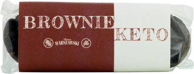 Baton bezglutenowy Baton Warszawski Brownie Keto 50 g (5906395341382)
