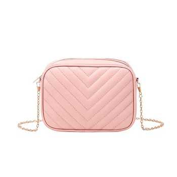 Маленькая женская сумка розовая Pink 02