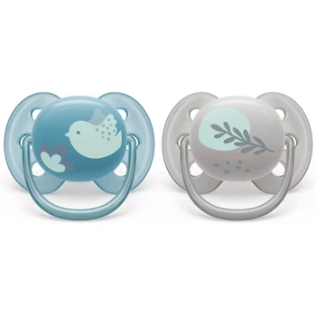 Пустышка Philips AVENT Ultra Soft ультрам'яка, 6-18 міс. 2 шт (SCF091/15)