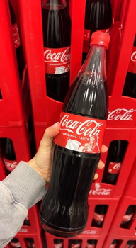 Блок Coca-Cola Limited Edition у склі 1л - 6 шт