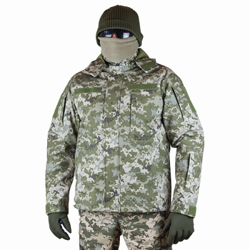 Куртка демісезонна тактична Caprice Soft shell 52р Піксель