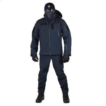 Куртка тактична чловіча GPK Tactical Soft shell 56р Синя