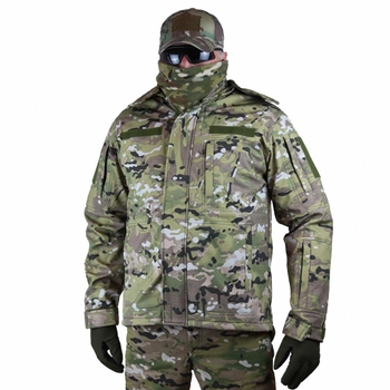 Куртка демісезонна тактична Caprice Soft shell 54р Мультикам
