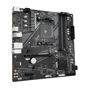 Материнська плата Gigabyte B550M K Socket AM4/AMD B550/MicroATX/1хHDMI/DisplayPort