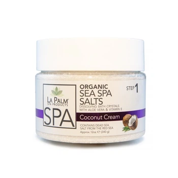 Сіль для рук і ніг La Palm Sea Spa Salts Coconut Cream з морськими мінералами 355 мл