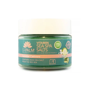 Сіль для рук і ніг La Palm Sea Spa Salts Cucumber Cashmere з морськими мінералами 355 мл