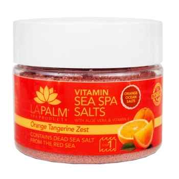 Сіль для рук і ніг La Palm Sea Spa Salts Orange Tangerine Zest з морськими мінералами 355 мл