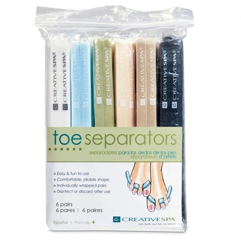 Разделители для педикюра CND Toe Separators 6 шт/уп.