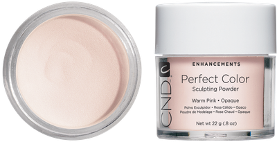 Тепла рожева камуфлювальна акрилова пудра CND Perfect Color Warm Pink-Opaque 22 г