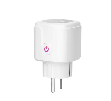 Розумна WIFI розетка Aubess 20А Smart Plug з енергометром, вай фай розетка, Smart Life / Tuya