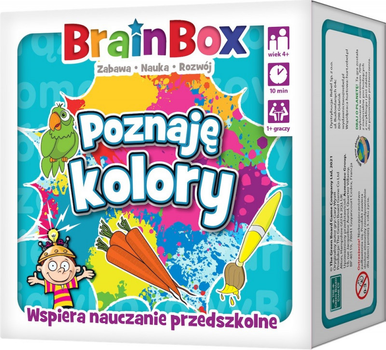 Настільна гра Rebel BrainBox - Вивчаю кольори (5902650616707)