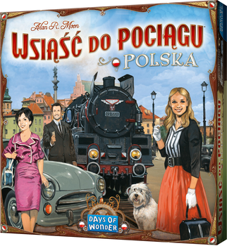 Dodatek do gry planszowej Rebel Wsiąść do Pociągu: Kolekcja map 6.5 (824968211304)