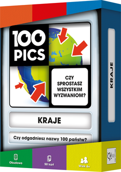 Gra planszowa Rebel 100 Pics: Kraje (5902650618015)