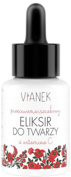 Eliksir do twarzy Vianek przeciwzmarszczkowy z witaminą C 30 ml (5902249011111)