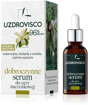 Сироватка Uzdrovisco Сприятлива для судинної шкіри 30 мл (5903178701999)