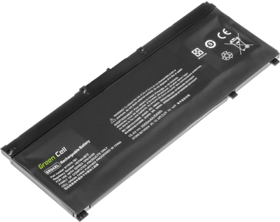 Акумулятор Green Cell для ноутбуків HP Omen 15-CE 15.4V 3500mAh (HP187)