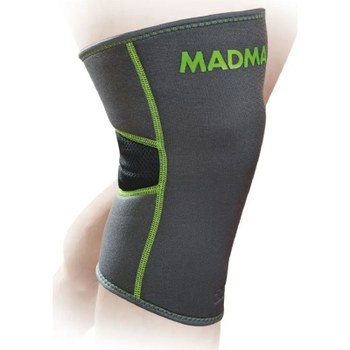 Фіксатор коліна MadMax MFA-294 Zahoprene Knee Support Dark Grey/Green M (MFA-294_M)
