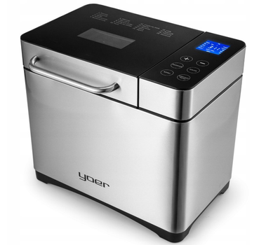 Хлебопечка Yoer Baker BM01S 710 Вт 19 программ Серебристо-черная