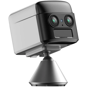 Беспроводная 4G мини камера видеонаблюдения Camsoy S70G, с двойной линзой и датчиком движения, 3 Мп, 1080P, iOS/Android (0307)